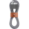 Native Union Diržo kabelis USB-A į USB-C 1,2 m Zebra