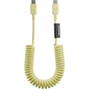 Native Union Native Union Pop Cable – USB-C – USB-C kabelis, 1,2 m 60 W (citrinų)