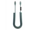 Native Union Native Union Pop Cable - USB-C - USB-C kabelis, 2,4 m 60 W (šiferio žalia)