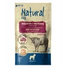 NATURAL jautiena su kepenėlėmis ir moliūgu - šlapias šunų maistas - 500g
