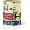 NATURAL jautiena su elniena ir moliūgu - šlapi šunų maistas - 800g