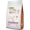Nature's Protection Superior Care Raudona Coat begrūdis su lašiša Junior Small Breed 1,5kg, jaunų, mažų veislių raudonkailių šunų sausas begrūdis pašaras su lašiša