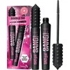 Benefit Duo Set: Badgal Bang! Volumizing Blakstienų tušas apimties suteikiantis blakstienų tušas, atspalvis: 1 Intense Pitch Juodas, 2 x 8,5g