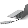 „Port Designs PORT CONNECT USB-C 1× 4K“ prijungimo stotelė, 9 viename, aliuminio dizainas, 85 W PD, sidabrinis