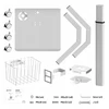 NB ACC MOBILUSIS STALAS REGULIUOJAMAS/Baltas LMG30-W ONKRON
