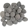 Nb Minerals Juodi lavos akmenys 30-50 mm akvariumo terariumui 5kg/pak.