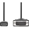 HDMI ir DVI-D jungtys iš arti