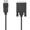 Nedis AV adapteris Nedis CCGL37200BK20 kabelio adapteris 2m DisplayPort DVI-D juodas