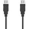 Nedis CCGL60000BK50 kabelis USB USB 2.0 5 m USB A Juodas