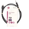 Kabelis USB Nedis CCGL65950BK10 kabelis audio 1 m USB C 3.5mm Juodas