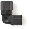 Nedis CEGB11903BK Lyties keitiklis / kabeliai IEC-320-C13 IEC-320-C14 Juodas