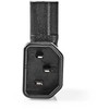 Nedis CEGB11903BK Lyties keitiklis / kabeliai IEC-320-C13 IEC-320-C14 Juodas