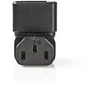 Nedis CEGB1190BK lyties keitiklis / laidas IEC-320-C13 IEC-320-C14 Juodas