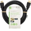 Nedis 3m didelės spartos HDMI laidas su Ethernet, juoda, 4K, 3D ir Deep Color