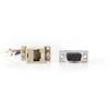 Nedis dramblio kaulo spalvos DB-9 RJ-45 lygiagretusis kabelis