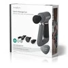 Masažuoklis Nedis HCMSG300, Combo massage, Back, Neck, Pilkas, Ergonomic, 3200 RPM, Baterija