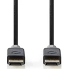 Nedis Displayport Cable | DisplayPort jungtis | DisplayPort jungtis | 8K@60Hz | Paauksuotas | 2,00m | apvalus | PVC | Antracitas / Pilka | Pakavimas su Si