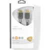 Nedis Displayport Cable | DisplayPort jungtis | DisplayPort jungtis | 8K@60Hz | Paauksuotas | 2,00m | apvalus | PVC | Antracitas / Pilka | Pakavimas su Si