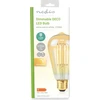 Nedis LBDE27ST64GD1 LED lempa Labai šilta šviesa, Šiltai balta 2100 K 4.9 W E27 F