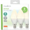Nedis LBE14C352P3 energiją taupanti lempa Šiltai balta 2700 K 4,9 W E14 F