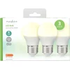 Nedis LBE27G452P3 LED lempa Šiltai balta 2700 K 4,9 W E27 F