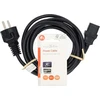 Nedis maitinimo kabelis Nedis CEGL10030BK30 maitinimo kabelis juodas 3m F tipas IEC 320 maitinimo kištukas