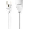 Nedis PEXC103EWT kabelis zasilające Baltas 3 m