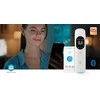 Termometr Nedis Termometr na podczerwień Nedis SmartLife Wyświetlacz LED Ucho/Czoło Baltas