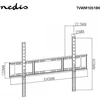 Laikiklis Nedis TVWM1051BK