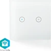 Nedis išmanusis „WiFi“ šviesos jungiklis | Dvigubas
