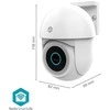 „Nedis Smartlife Wifi“ lauko kamera, IP65 judesio jutiklis, naktinio matymo funkcija, „Balta“
