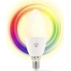Nedis WIFILRC10E14 lampa LED Mėlyna, Žalias, Raudona, Baltas 4,9 W E27 F