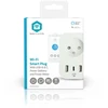 Nedis WIFIP121EWT inteligentny korek 3680 W Dom, Biuro Baltas