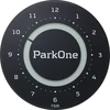 Need It „ParkOne 2“ – juodas elektroninis parkavimo diskas