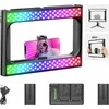 Neewer Lampa LED 20W RGB Klatka GRIP Laikiklis Telefonas ISO 1/4 Sterowanie Bluetooth / A111