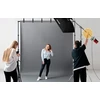 Nerūdijančio plieno C formos stovas su NEEWER SC320 320 cm strėle