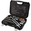 Neo Tools 1/2" galvučių raktų rinkinys, 25 vnt., satininis