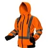 Bluza, Gerai matomas darbo džemperis, oranžinis, XL dydis