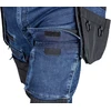 Neo Tools Džinsinės darbo kelnės, su Cordura sutvirtinimais, nuimamomis kišenėmis, tamsiai mėlynos, M dydis
