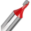 TCT U formos griovelių freza, 3,97 x 6 mm, 8 mm kotas