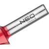 V formos griovelių freza, TCT, 25,4 x 25,4 mm, 8 mm kotas