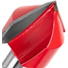 V formos griovelių freza, TCT, 25,4 x 25,4 mm, 8 mm kotas