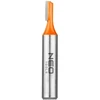Vieno griovelio galinis freza, TCT, 3,96 x 11 mm, 8 mm kotas