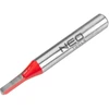 Vieno griovelio galinis freza, TCT, 3,96 x 11 mm, 6 mm kotas