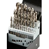 Grąžtas Wiertła HSS-Co metalo grąžtai 1,0–13,0 mm, 25 vnt. rinkinys
