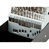 Grąžtas Wiertła HSS-Co metalo grąžtai 1,0–13,0 mm, 25 vnt. rinkinys