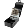 Grąžtas Wiertła HSS-Co metalo grąžtai 1,0–13,0 mm, 25 vnt. rinkinys