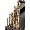 Grąžtas Wiertła HSS-Co metalo grąžtai, 4,0–10 mm, 5 vnt.