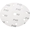 Krążki Šlifavimo diskai 150 mm, xa0P40, 5 vnt., su 9 skylėmis, skirti 04-721