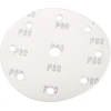 Krążki Šlifavimo diskai 150 mm, xa0P80, 5 vnt., su 9 skylėmis, skirti 04-721